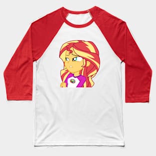 Legend of Everfree Sunset Shimmer 2 Baseball T-Shirt